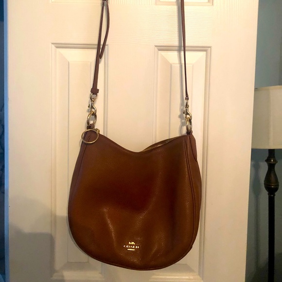 Coach Hobo Purse Camel 2020 - Picture 1 of 5
